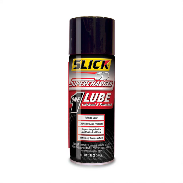 Slick 50 Supercharged One Lube Lubricant & Protectant Spray 12 oz, Slick 50 Supercharged One Lube Lubricant & Protectant Spray 12 oz,