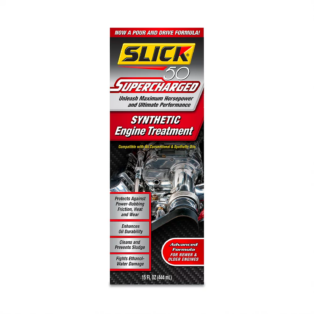 Slick 50 Supercharged Synthetic Engine Treatment 15 oz